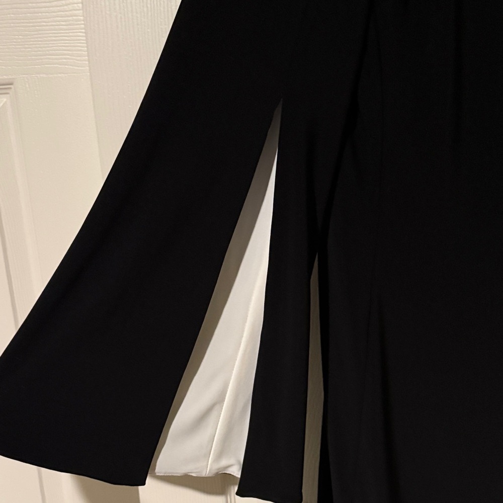 Lauren Ralph Lauren Elegant Black Long Sleeve Dress - Picture 3 of 8